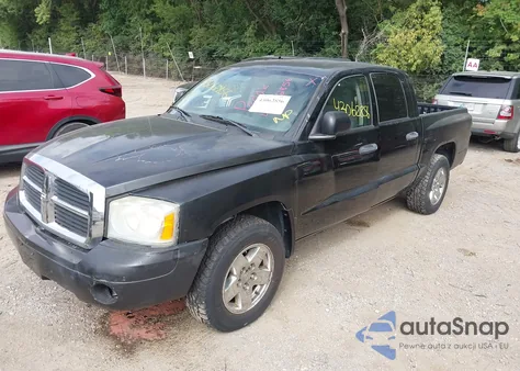2006 Dodge Dakota Slt from USA, damaged, VIN 1D7HW48K76S507673